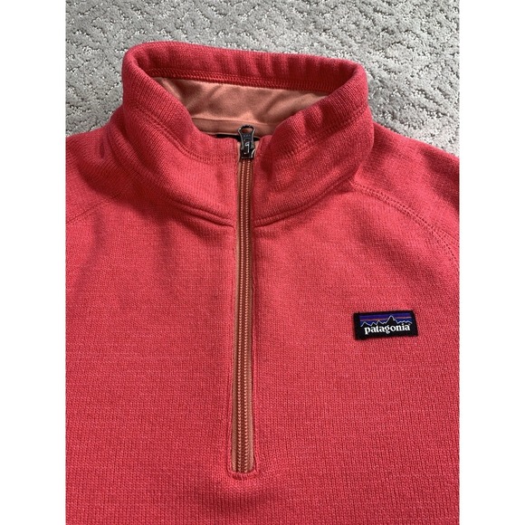 Patagonia Other - Patagonia Better Sweater 1/4 Zip Youth XL 14 Pink Fleece Pullover